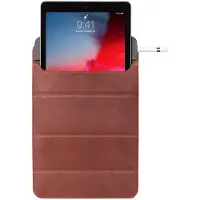 Decoded Foldable Leather Sleeve iPad 10.2/10.5/Pro 11" Brown