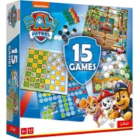 Trefl PAW PATROL 15 in 1 lautapelisetti