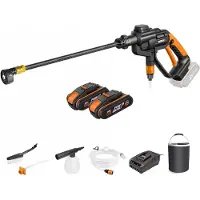 WORX akkupainepesuri Hydroshot WG620E; 20 V (ilman akkua ja laturia)