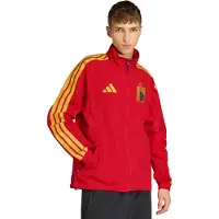Adidas Belgium Home Anthem Kokovetoketjullinen Collegepaita
