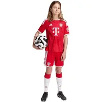 Adidas Urheiluhousut 'FC Bayern München Home 26/27' kameli / punainen / valkoinen