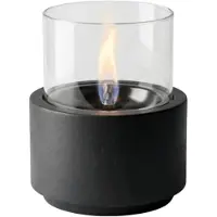 Tenderflame Lotus 12 Natural Concrete Black