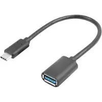 Lanberg USB-A (Naaras) - USB-C 3.1 (Uros) 15cm Adapteri