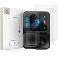 Tech-Protect Glass Fit+ 2-pack Tempered Glass for GoPro Hero 9 / 10 / 11 / 12 - Clear