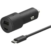 Motorola TurboPower 45 W -autolaturi, musta