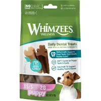 Kärkkäinen Whimzees Puppy XS/S, 28 kpl, 210 g MP koiran puruluu
