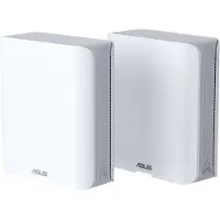 Asus ZenWiFi BT7 BE9400 – 2er Pack weiß, Valkoinen, Sisäinen, Verkkoreititin, Teho, 538,8376 m², Kolmikaista (2,4 GHz/5 GHz/6 GHz) (90IG0AM0-MO9C20)