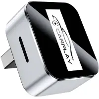 Zandona 2IN1 Wireless CarPlay Android Auto Adapter +WIFI USB Dongle Plug Box Converts Wired to Wireless