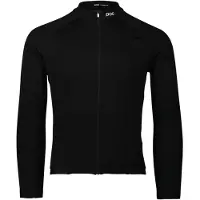 POC M:n Thermal Lite LS pitkähihainen pyöräily Jersey Uranium musta
