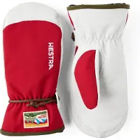 Hestra Kids' Wakayama Jr Mitt Red Lasketteluhanskat 6