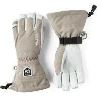 Hestra Army Leather Heli Ski 5-finger Khaki Lasketteluhanskat 6