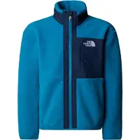 The North Face Boys' Yumiori Full Zip Jacket Dusk Blue/Summit Navy Välikerrospuserot XXL