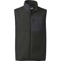 Smartwool Men's Second Cut Fleece Vest Charcoal Vuorettomat liivit S