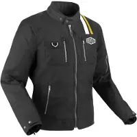 Segura Scorpio -tekstiilitakki Takki Musta unisex, size L