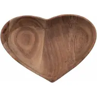 Sögne Home - Sydänkulho 29x23 cm Akaasia