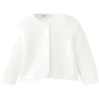 Mango Knit Cardigan - White - 0-1M