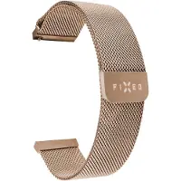 FIXED älykellon mesh-ranneke, 20 mm, ruusukulta