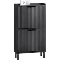 SoBuy Kenkäkaappi FSR177-SCH – 2 hyllyä