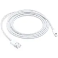 Enjoy 2-metrin lisensoitu Apple Lightning lataava datakaapeli (valkoinen)