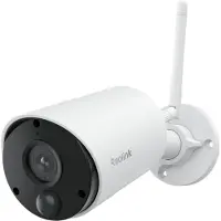 Reolink Argus Eco 3MP USB-C AI akkukäyttöinen WiFi kamera ulkokäyttöön (valkoinen)