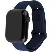 FIXED älykellon silikoniranneke, Apple Watch 38 / 40 / 41 mm, sininen