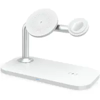 RealPower ChargeAIR Mag, Sisätila, USB, Langaton lataaminen, 1 m, Valkoinen (416596)