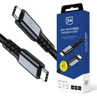 3MK Hyper N-SERIES Thunderbolt 4 240W 40Gb/s 8K60Hz 48V/5A czarny 1m