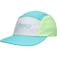 Asics Performance Running 5 Panel Cap Energy Aqua/white Lippalakit M/L