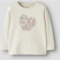 Name it Nmfkiwi Ls Top - Cream - 110