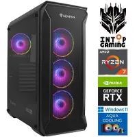 INTOP Tietokone AQUA Ryzen 7 8700F 64GB DDR5 500SSD M.2 NVME RTX5070 12GB WIN11Pro