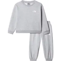 The North Face Kids' Simple Dome Fleece Set TNF Light Grey Heather Pitkähihaiset paidat 2