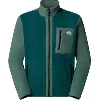 The North Face Men's Yumiori Full Zip Deep Nori/Duck Green/TNF Black Välikerrospuserot M