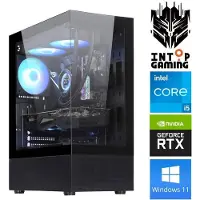 INTOP Tietokone i5-14400F 16GB DDR5 500SSD M.2 NVME RTX5060Ti 8GB WIN11