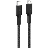 Belkin USB-C – Micro-USB -kaapeli, 15 W, 1 m, musta