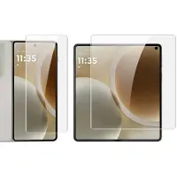 IMAK Hydrogeelikalvo Näytönsuoja Etu+Taka sopii Motorola Razr Fold - Läpinäkyvä