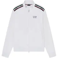 EA7 for woman. 7W001227_AF13190 White Italian Spirit Jacket (L), Casual, Sport, Nylon, Long sleeve