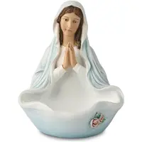 Jojomino Virgin Mary Sculpture Statue Storage Ornaments Home Altar Statue Catholic Religious Saint Home Decor Multicolor