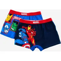 Marvel Boxer Alushousut 2-pack, Moniväriset, 110