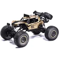 Roger Suuri RC Rock Crawler 1:8 4WD:llä, LED-valoilla ja jousituksella