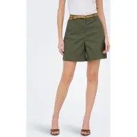 JDY Jdychicago Mw Bermuda Shorts Wvn Noos - Khaki green - L
