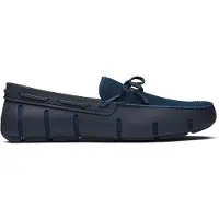 Swims Braided Lace Loafer - Navy - 44 28.5 cm