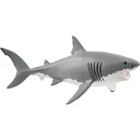 Schleich Eläimet - Valkohai - l: 18 cm 14809 - - OneSize - Eläinfiguurit