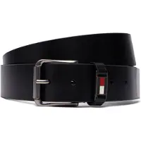 Tommy Hilfiger Vyö 'Scanton Roller Buckle' musta