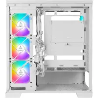Azza Cove, Midi Tower, PC, Musta, ATX, ITX, Micro-ITX, Karkaistu lasi, Multi (CSAZ-570W)