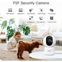 Arenti Indoor 5G Wi-Fi UHD 3K/5MP Pan Tilt Zoom Priv Cam (P2F)