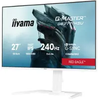 Iiyama G-MASTER GB2771HSU-W1, 68,6 cm (27"), 1920 x 1080 pikseliä, Full HD, LCD, Valkoinen
