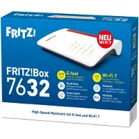 FRITZ! Box 7632 (Wi-Fi 7) DSL-modeemi sis. G.fast jopa 1 GBit/s:iin asti