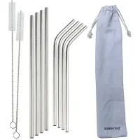 King Hoff KingHoff KINGHOFF METALLISET JUOMARANGAT 8 kpl + ETUI