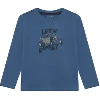 Minymo T-Shirt Ls - Blue - 152