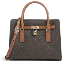 Michael Kors for woman. 30T6GNXS1B Hamilton small brown bag (OSFA), Casual, PVC